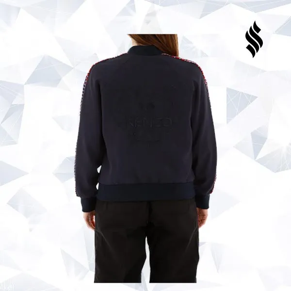 Women Embroidered Varsity Jacket
