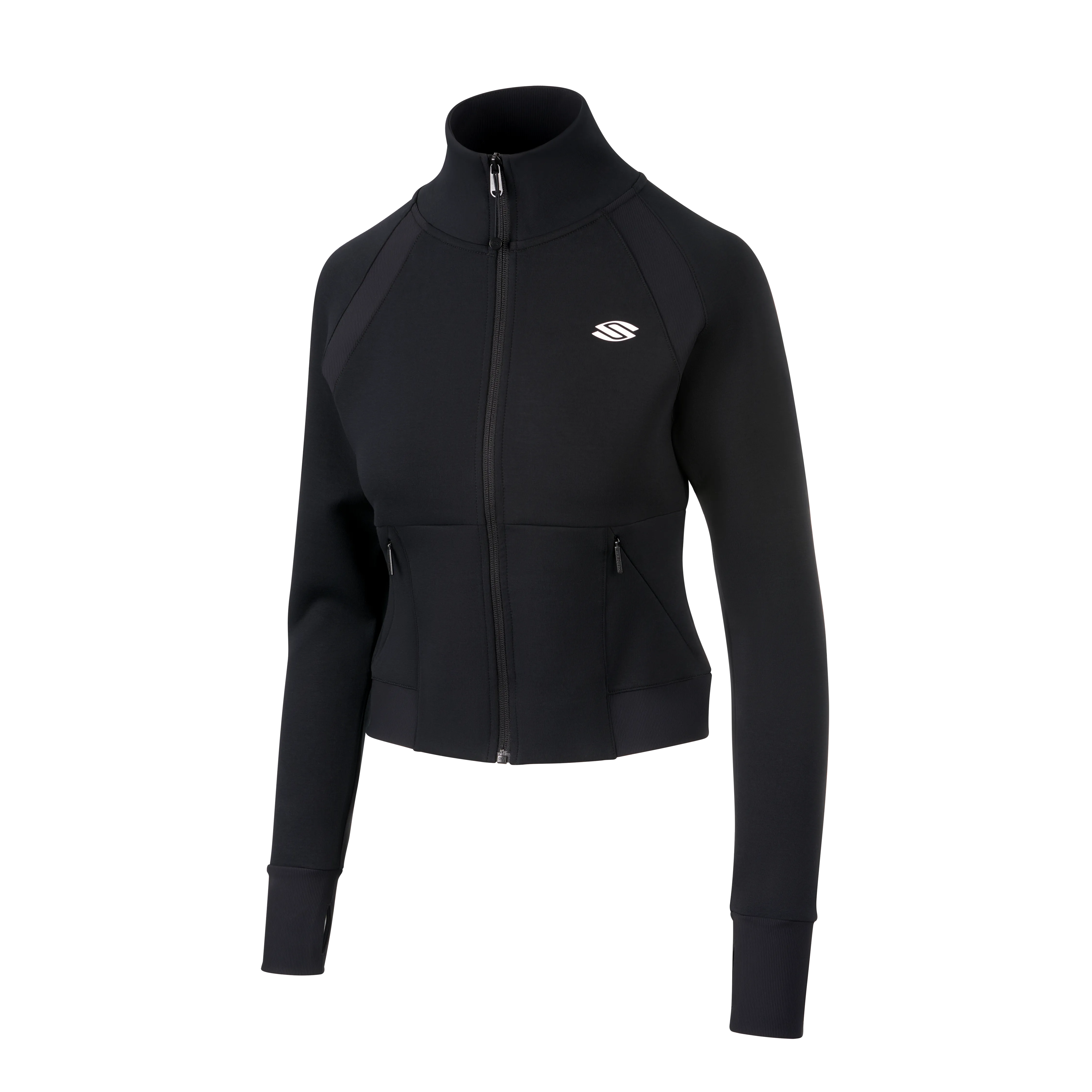 Women's Pro Line Full Zip-Up Cropped Jacket