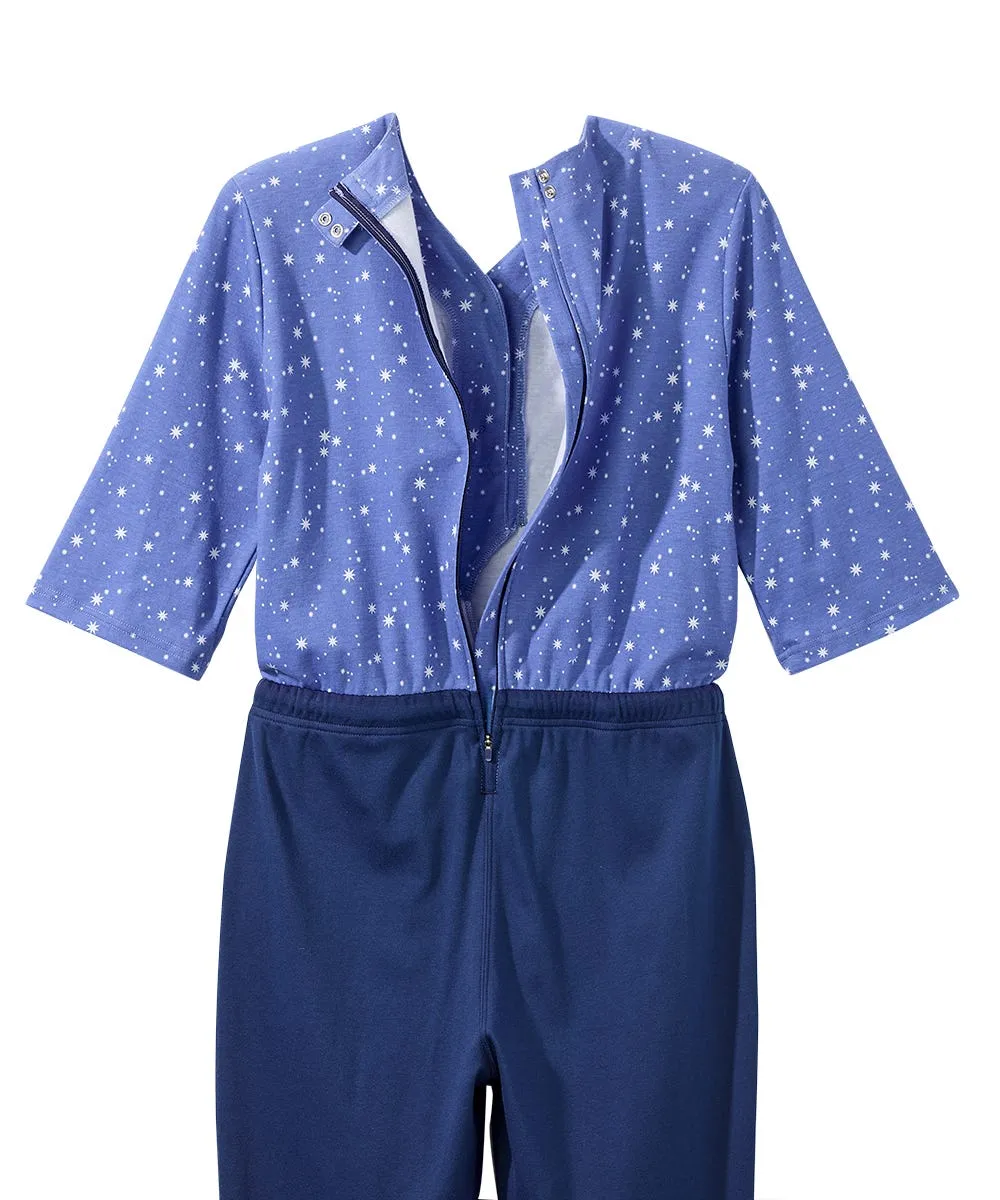 Women's Stay Dressed Jumpsuit Full Back Zip