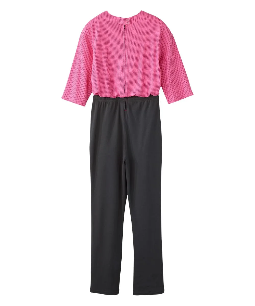 Women's Stay Dressed Jumpsuit Full Back Zip