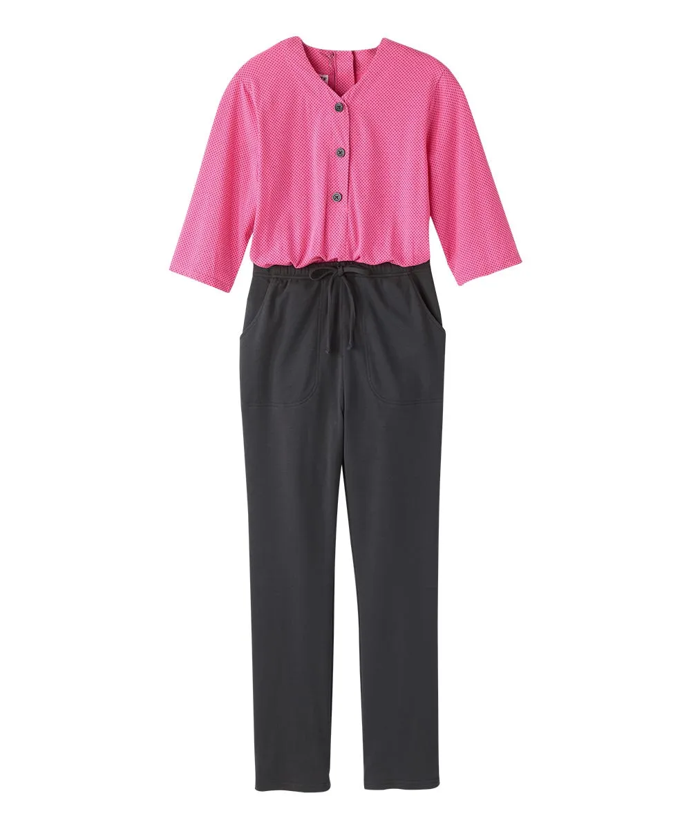Women's Stay Dressed Jumpsuit Full Back Zip
