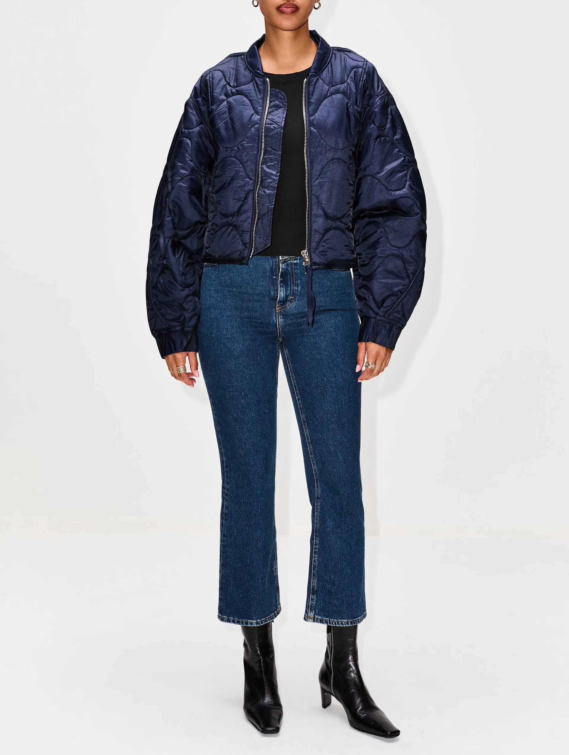 x Shoreditch Ski Club Iona Quilted Jacket