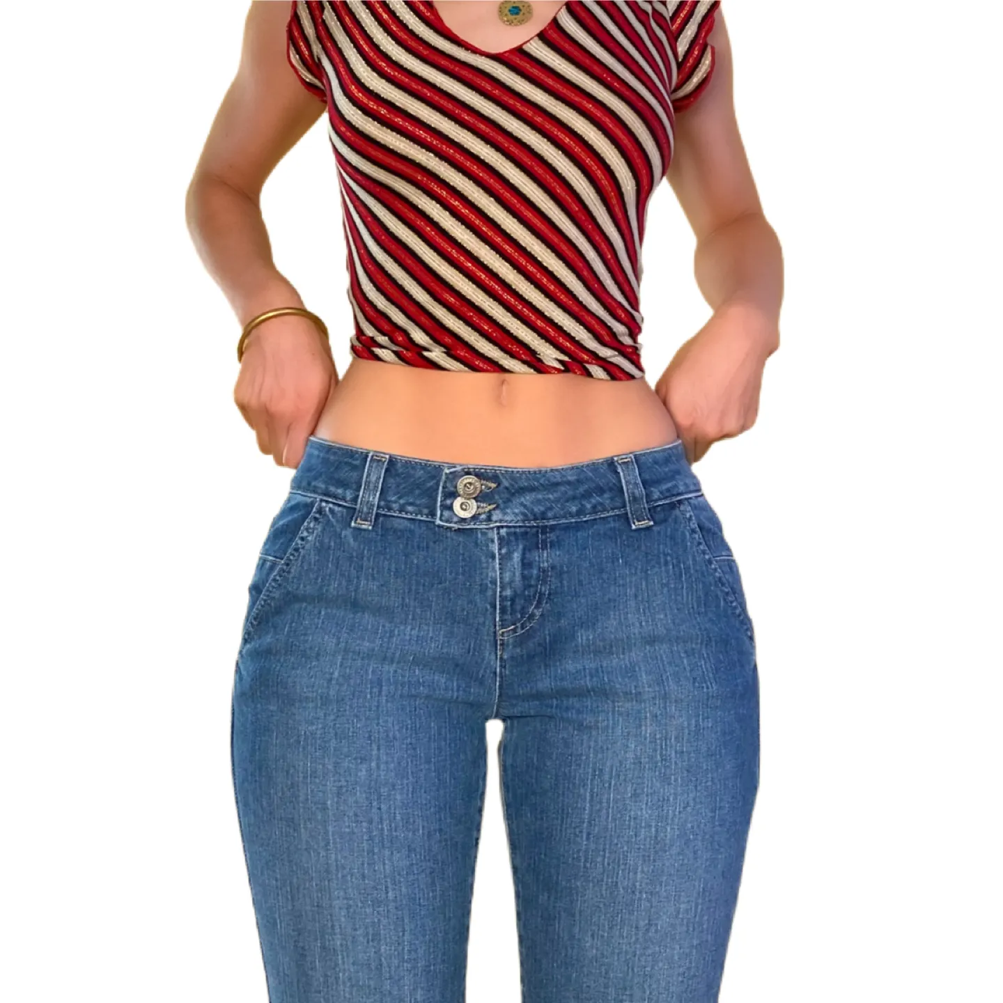 Y2k DKNY low rise jeans
