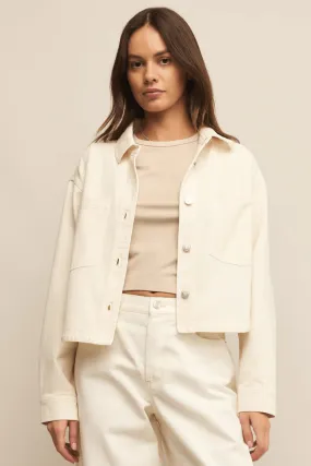 Z Supply: All Day Cropped Denim Jacket